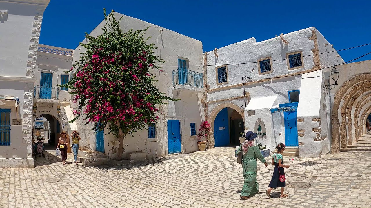 Houmt Souk Djerba, Gazi Mustapha Tower &  Djerbahood, Tunisia 🇹🇳