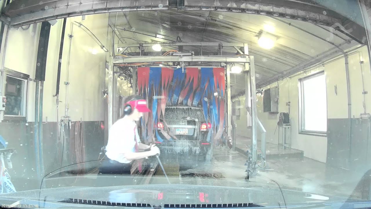 Going through Mike's Car Wash (Crew Car Wash)