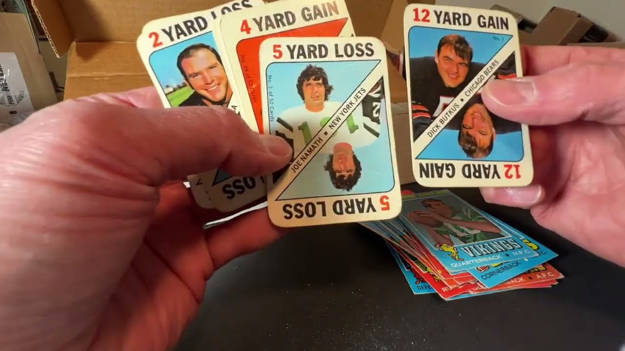 Mail Day - Vintage Football Cards - Boxes 6 and 7