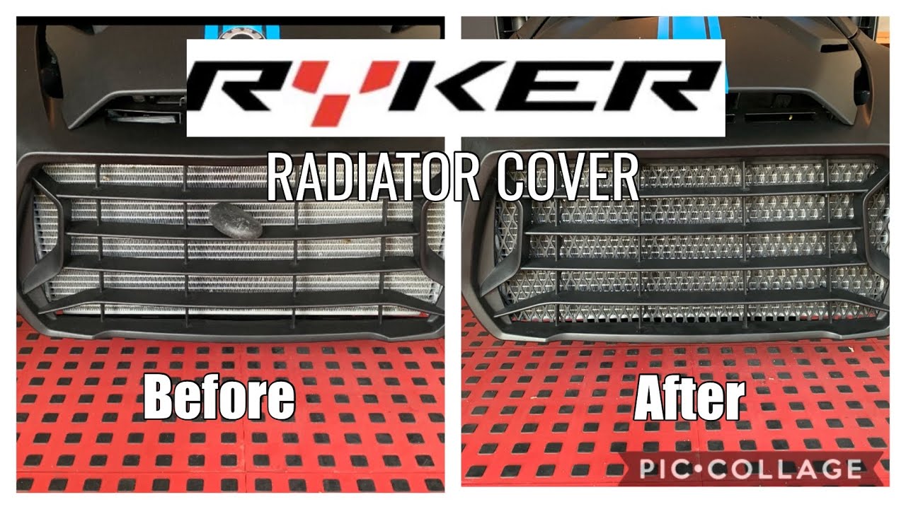 Can Am Ryker Radiator / Grill Cover...Do You Need One? Install and Review...