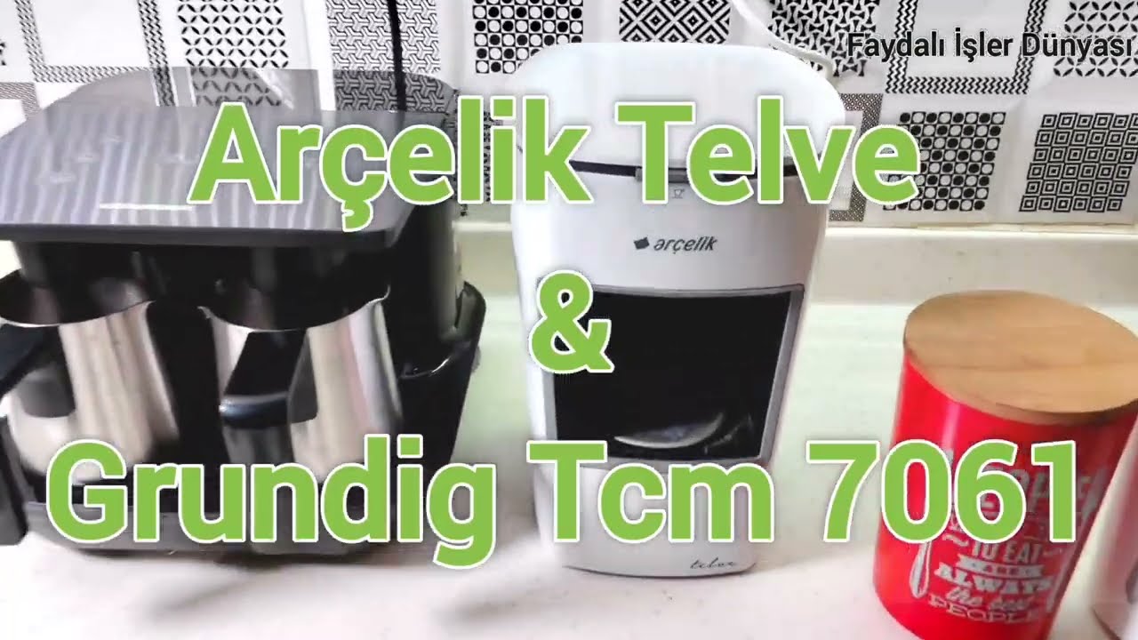 Arçelik Telve & Grundig Bio Kahve Makinesi KARŞILAŞTIRMA #arçelik&grundig #Grundig&Arçelik