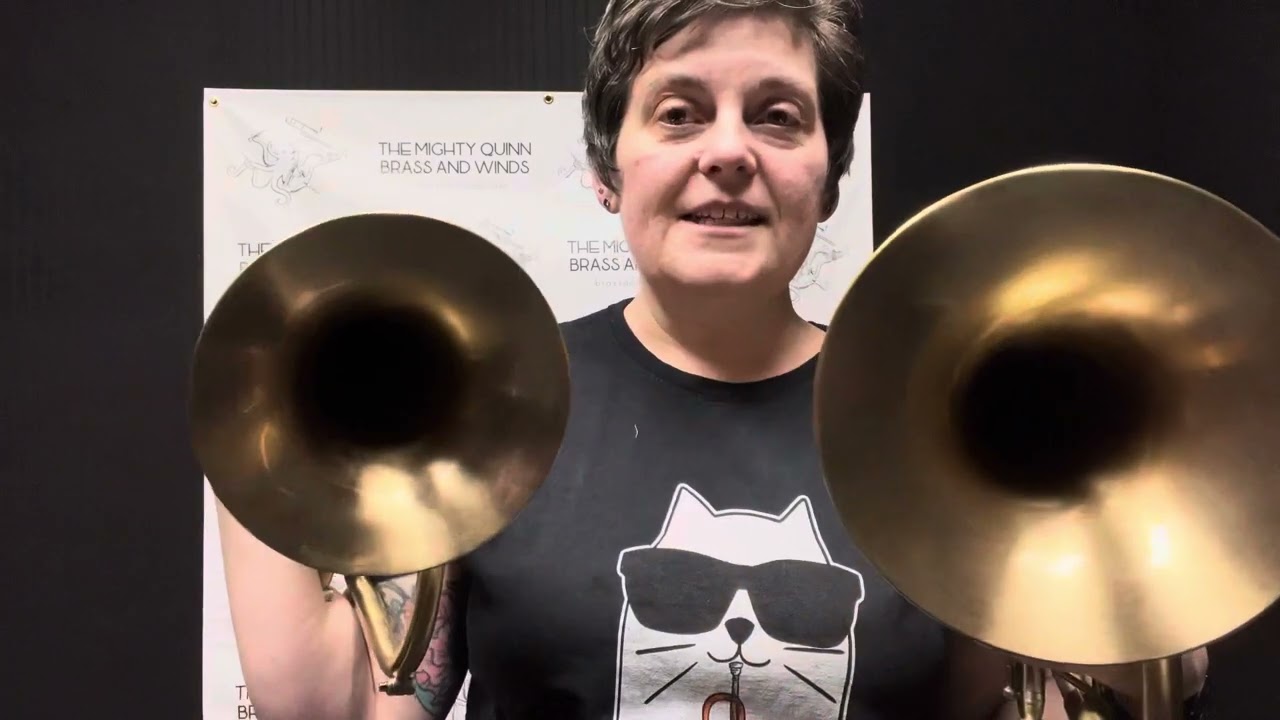 Adams Model F2 Flugelhorn with Gold Brass Bell FULL VIDEO