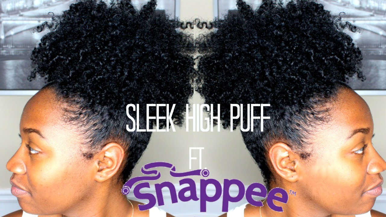 Sleek High Puff ft. Snappee | EiffelCurls