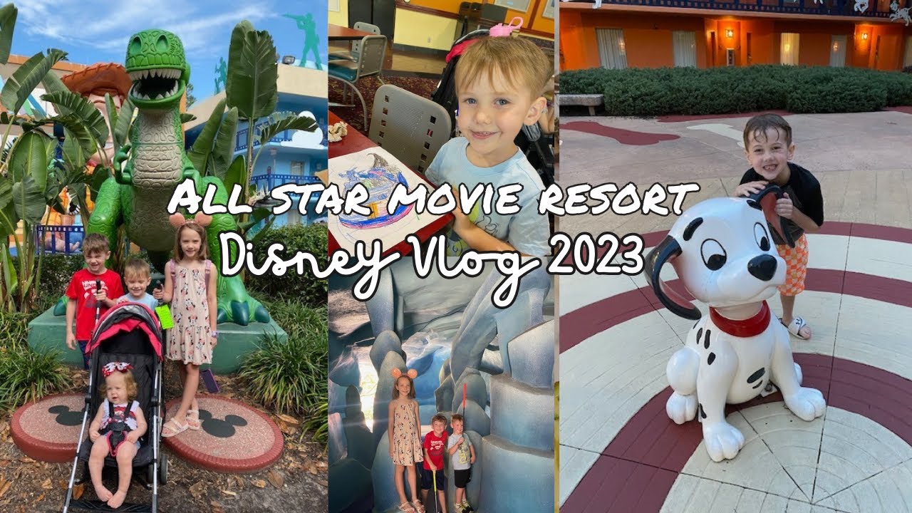 Checking Into ALL STAR MOVIES RESORT | Exploring Our Resort | Disney's Fantasia Gardens Mini Golf