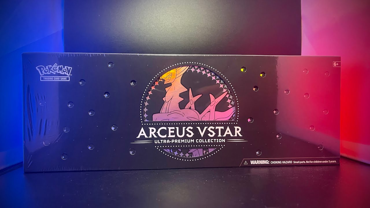 Arceus Ultra Premium Collection! GameStop Exclusive!