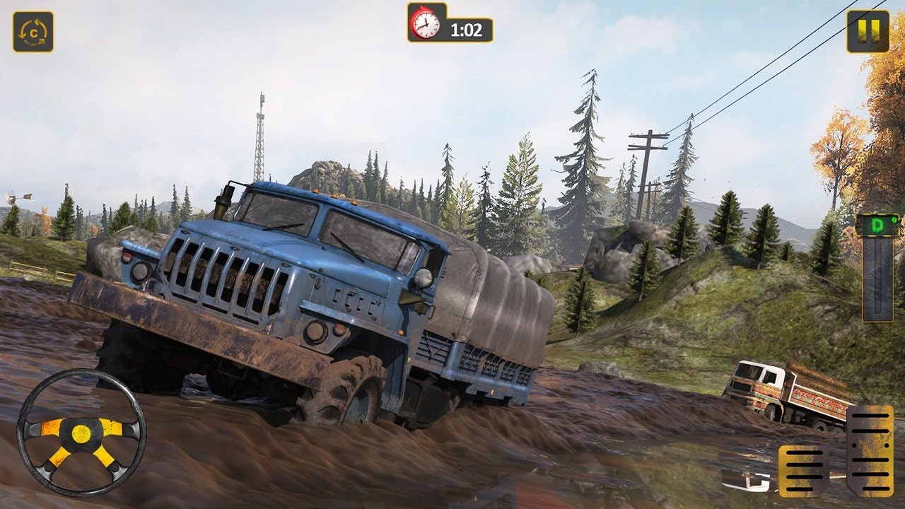 Offroad Mud Truck Simulator 2021 🔥🔥 GAMEPLAY (Android)