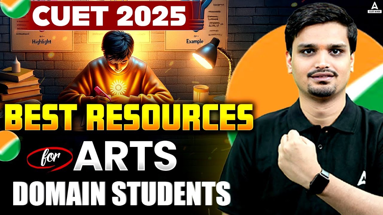 CUET 2025 | Best Resources for Arts Domain Students #cuetug2025
