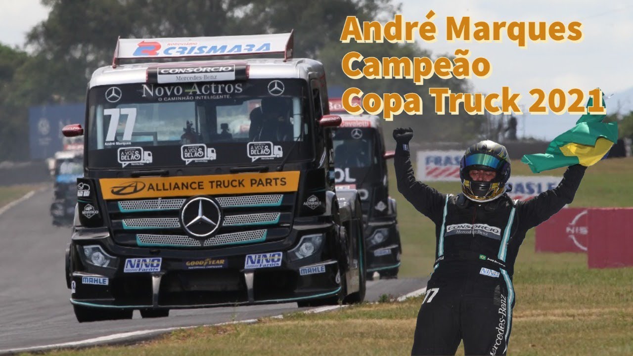 André Marques e Mercedes são campeões da Copa Truck em 2021