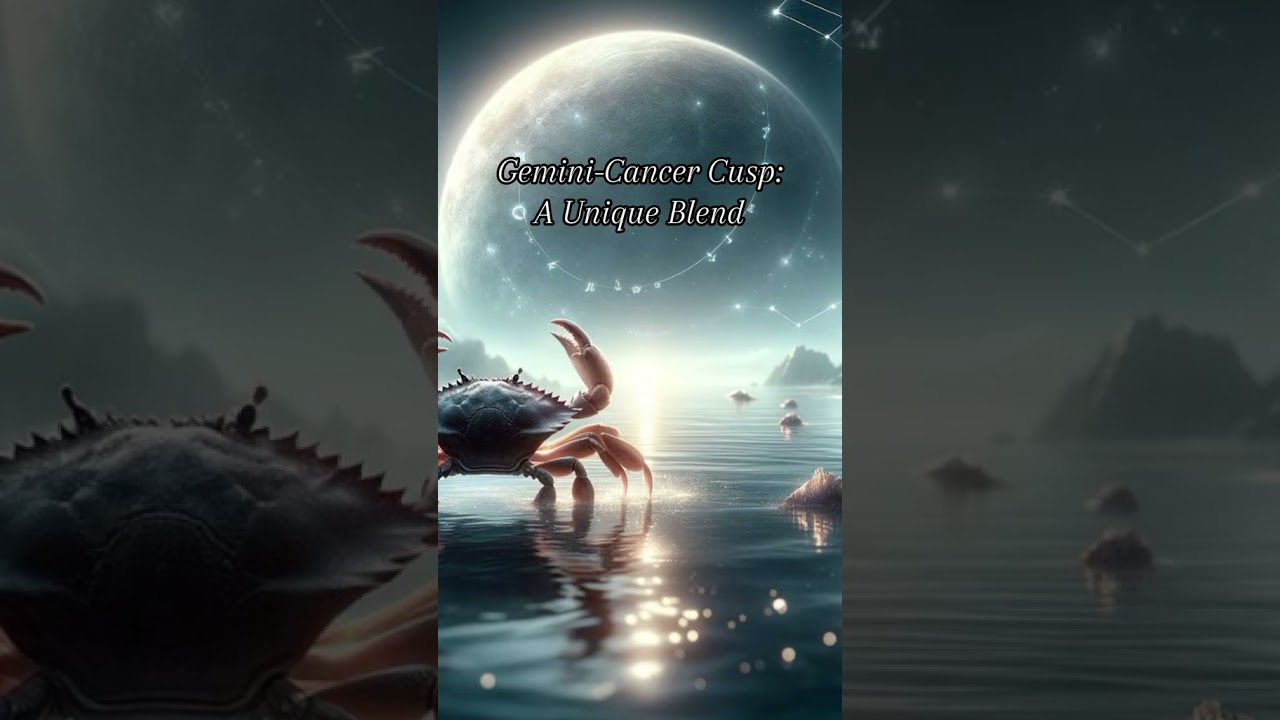 Born on cusp is unique Explore  Gemini-Cancer cusp sign the magic they embody 
