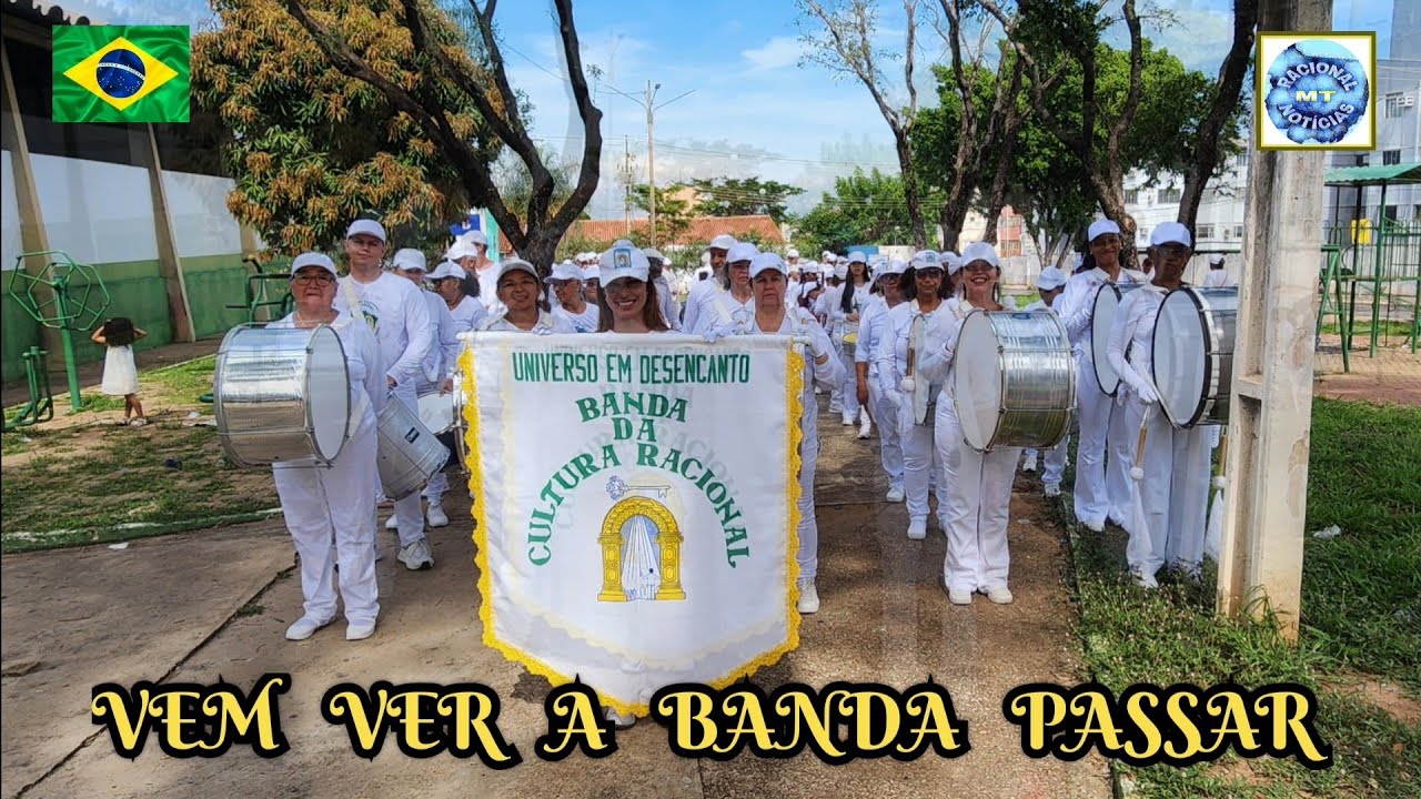 01/03/26: VEM VER A BANDA PASSAR: BANDA CULTURA RACIONAL DE CUIABÁ - BAIRRO PAIAGUÁS - MT / BRASIL