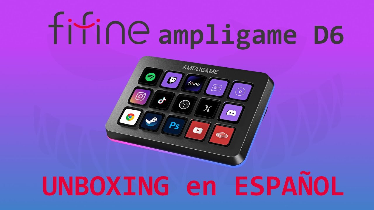 Fifine AmpliGame D6 | UNBOXING en ESPAÑOL | Viktoide