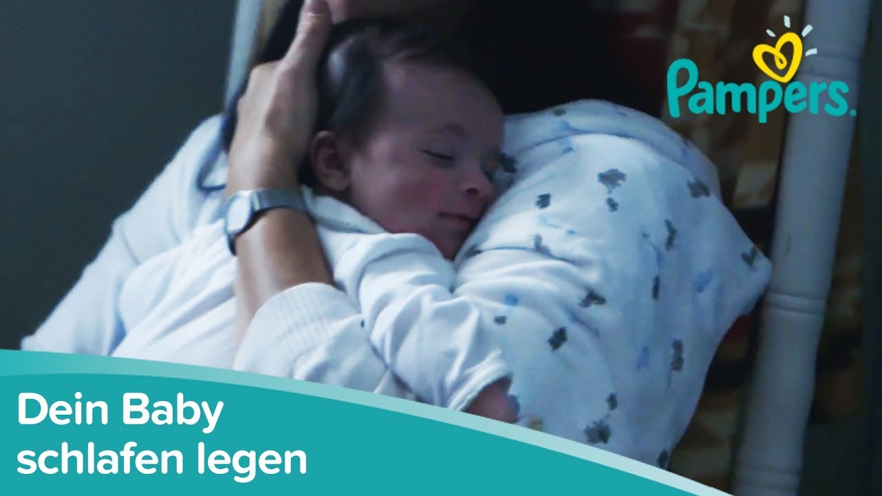 Baby schlafen legen | Pampers