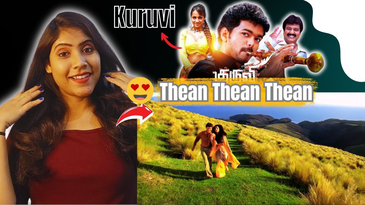 thean thean thean Song REACTION! | Kuruvi | Vijay | Trisha | Vidyasagar | Ayngaran Music