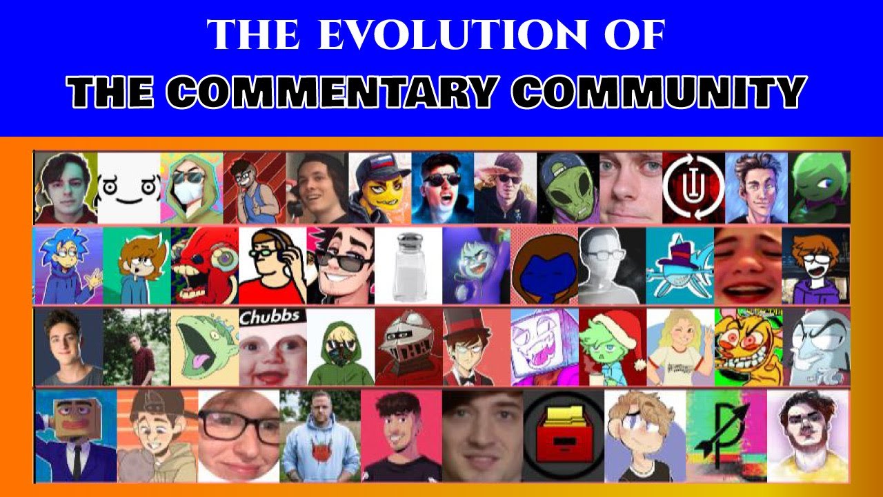 The Evolution of the Commentary Community