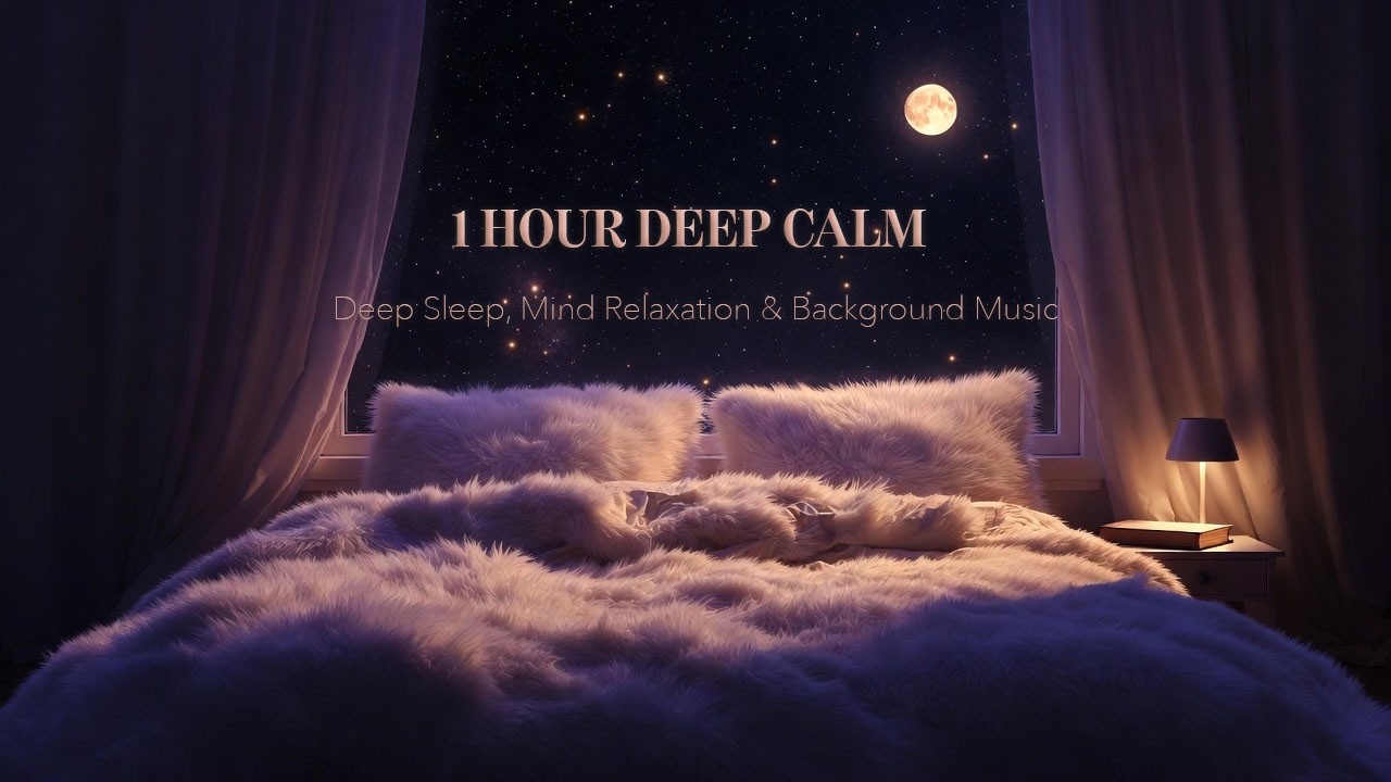 1 Hour Sleep Music | Calm Night Sounds for Deep Sleep, Mind Relaxation & Background Music