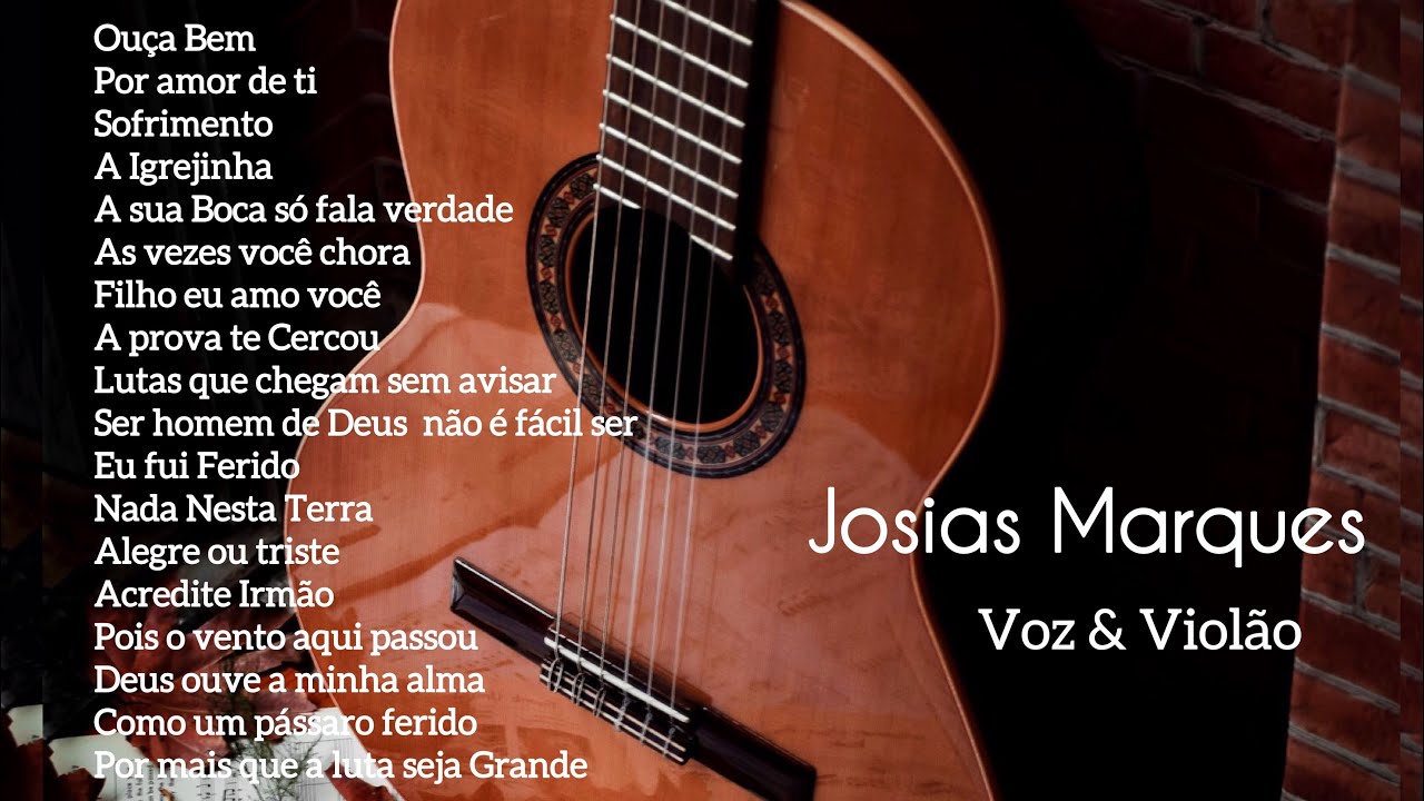 CD Completo - Hinos Avulsos CCB - Josias Marques “Voz & Violão”