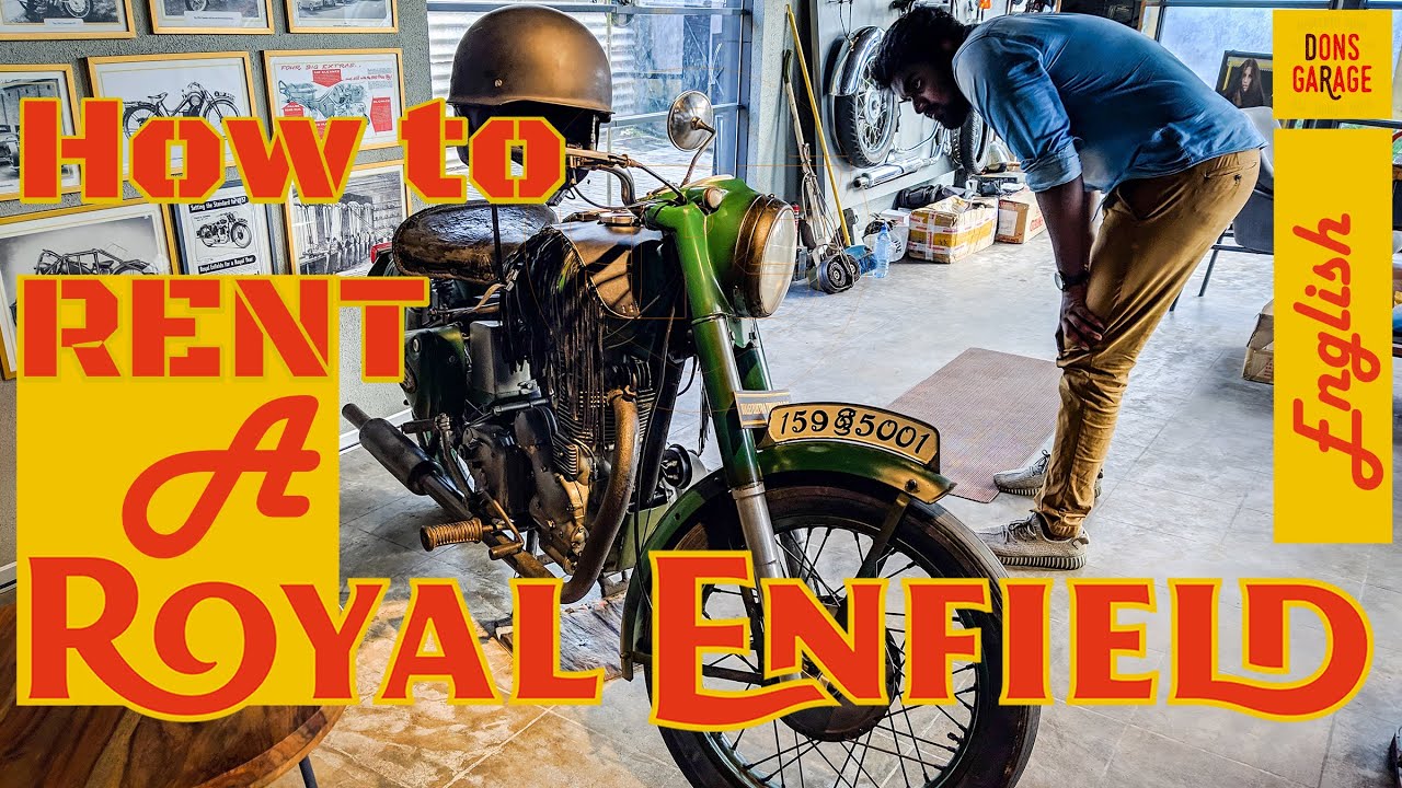 How to Rent a Royal Enfield in Srilanka (English)