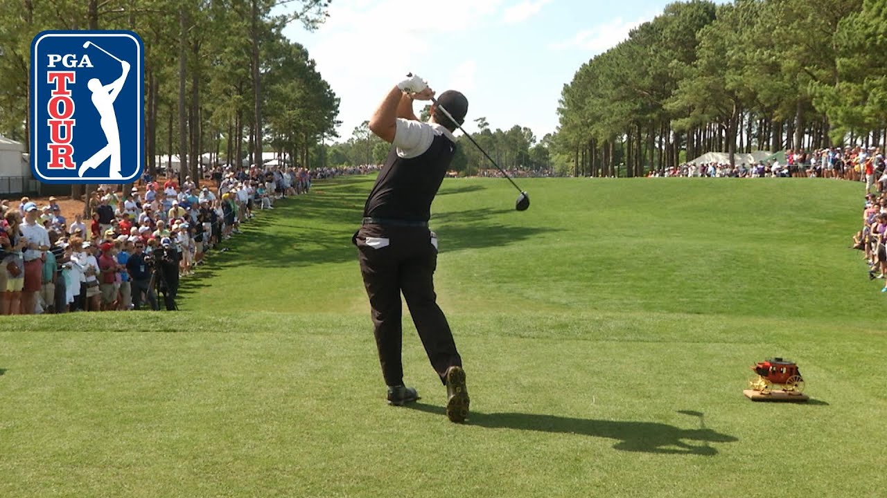 Patrick Reed’s pre-round warm-up routine