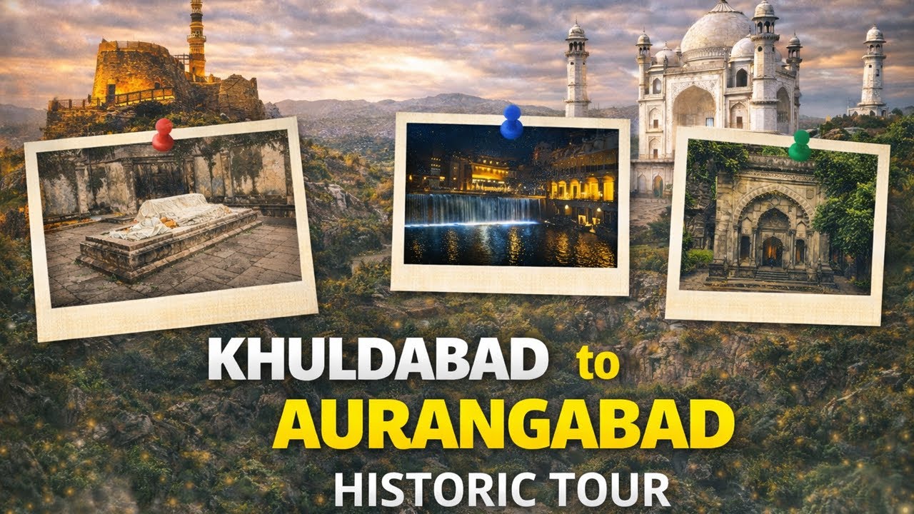 Aurangzeb Tomb, Daulatabad Fort & Bibi Ka Maqbara | Aurangabad Full Tour | Pavan Jansali Vlogs