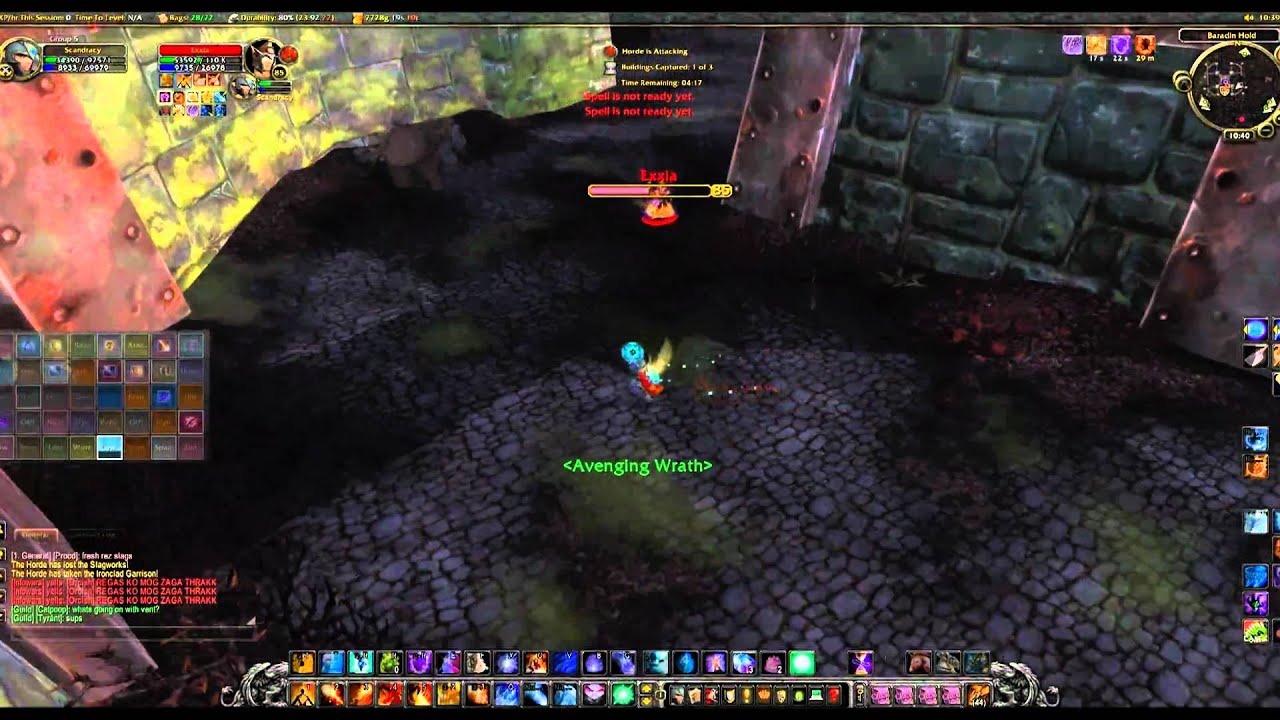 World of Warcraft Cataclysm patch 4.0.3 level 85 Fire Mage PvP