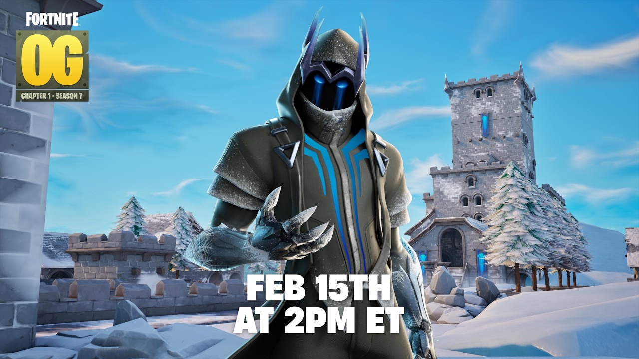 DAS EISKÖNIG LIVEEVENT IN FORTNITE OG S7 - SCHNEESTURM KOMMT!