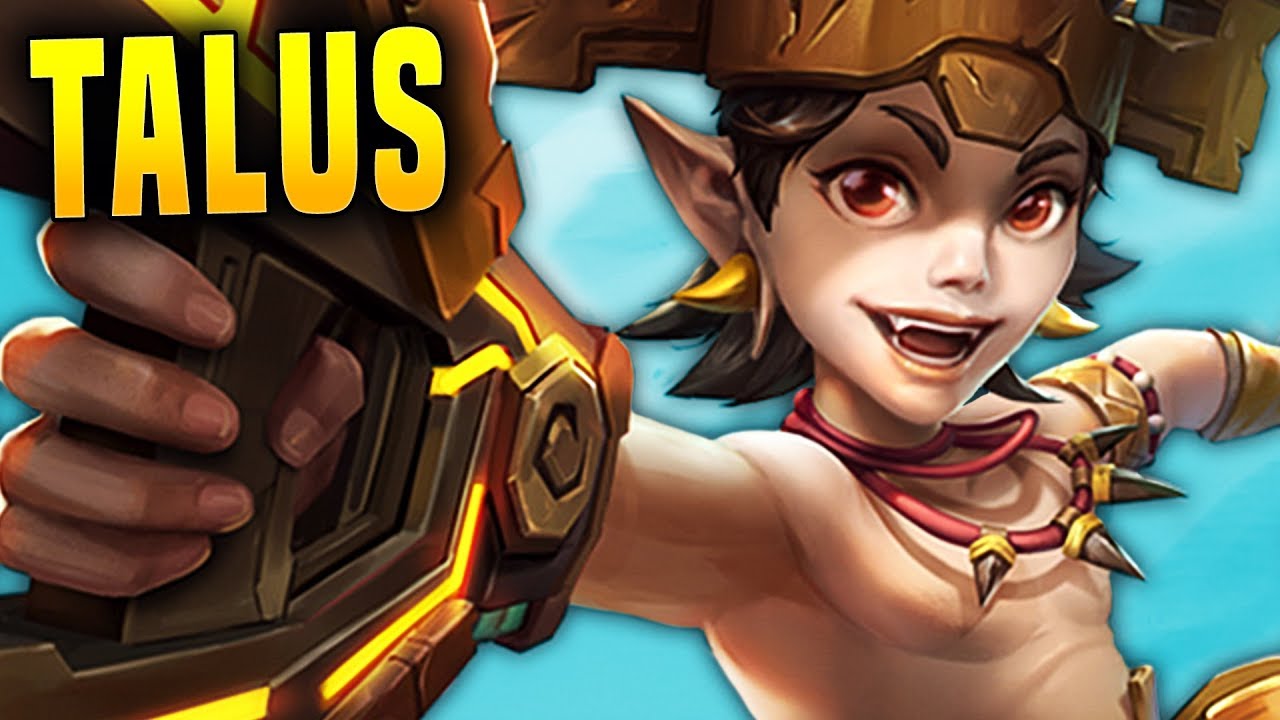 WHO ACTUALLY PLAYS WITH THIS?! | Paladins Talus Gameplay & Build