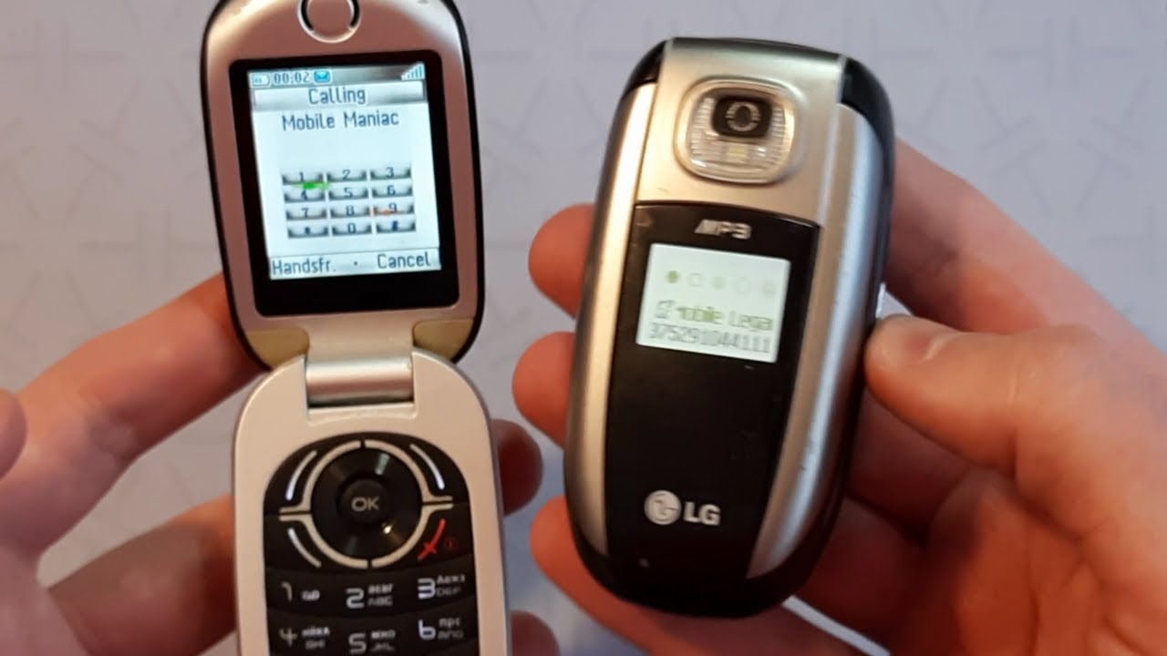 Incoming call & Outgoing call at the Same Time LG C3400 + Alcatel OT S319