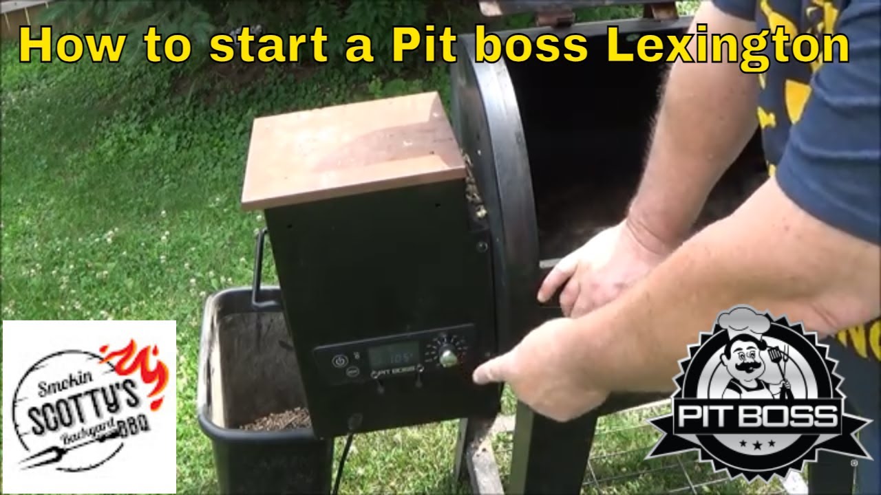 How to start up a pit boss lexington. cook and shut down