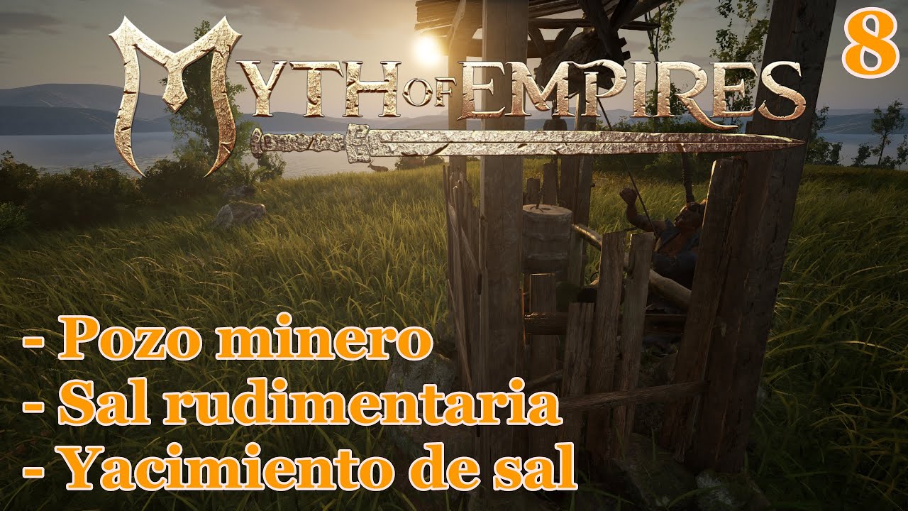 MYTH OF EMPIRES sal rudimentaria POZO MINERO