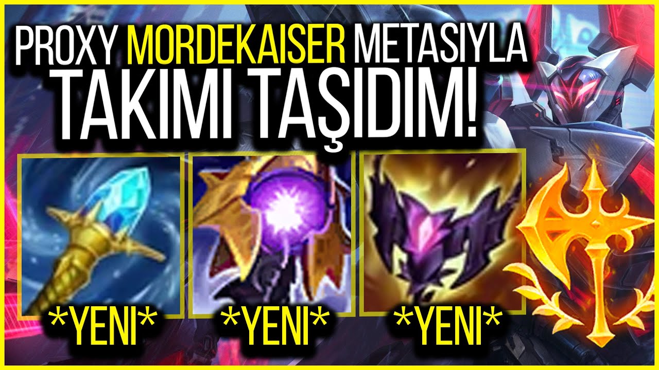 ✅ Mordekaiser Proxy Taktiğiyle Her Oyun '' 5 LEVEL FARK AT '' ✅