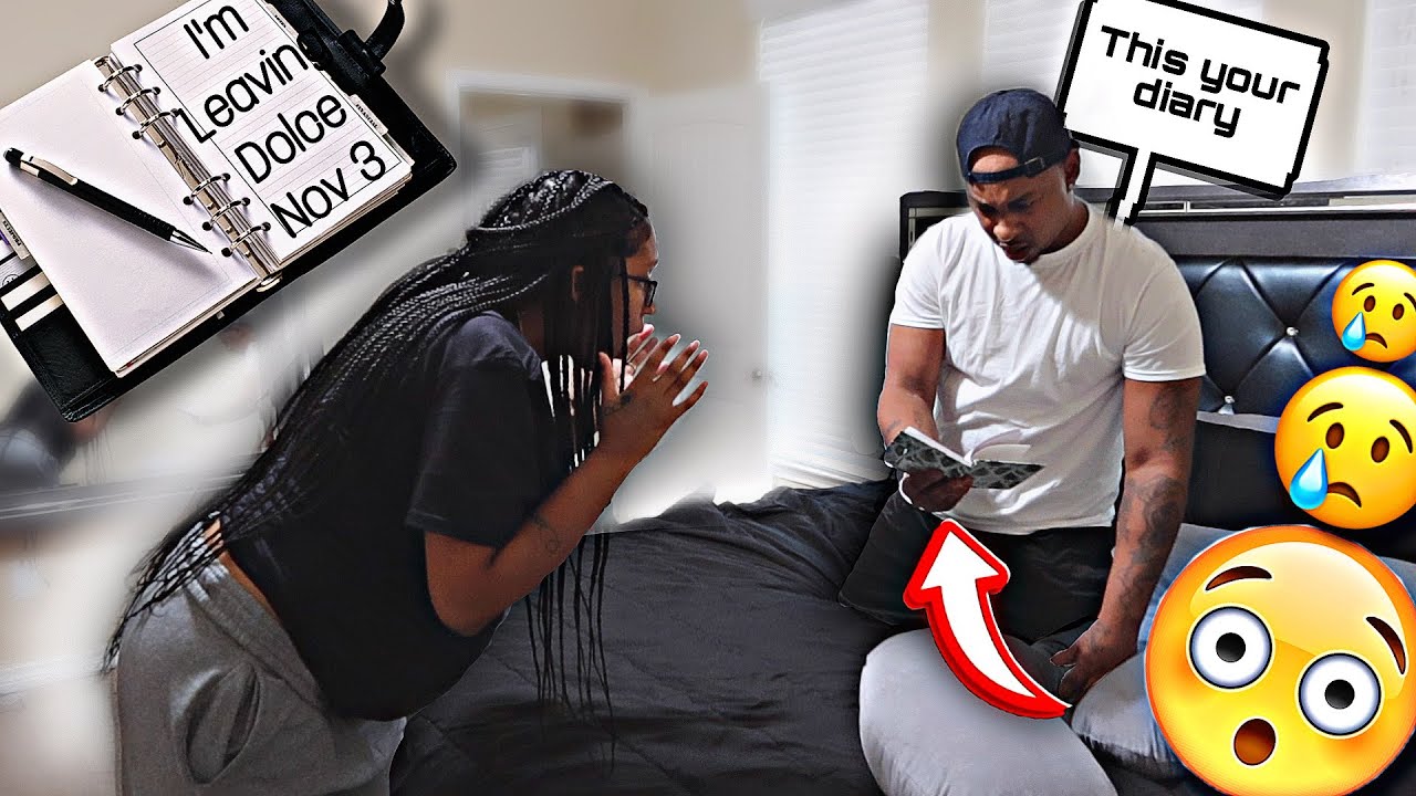 MY HUSBAND FOUND MY SECRET DIARY!! (NEVER SEEN HIM THIS MAD)