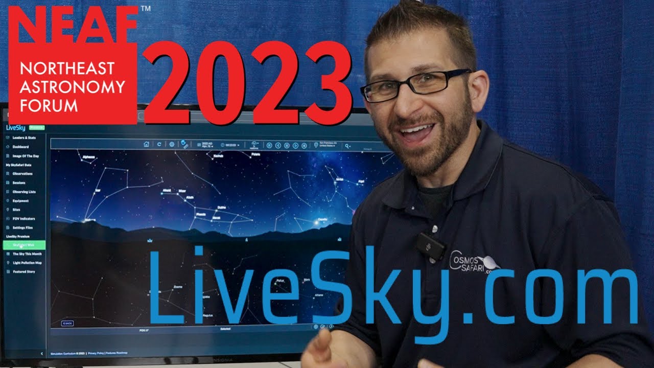 NEAF 2023 LiveSky.com SkySafari Starry Night Link - Simulation Curriculum