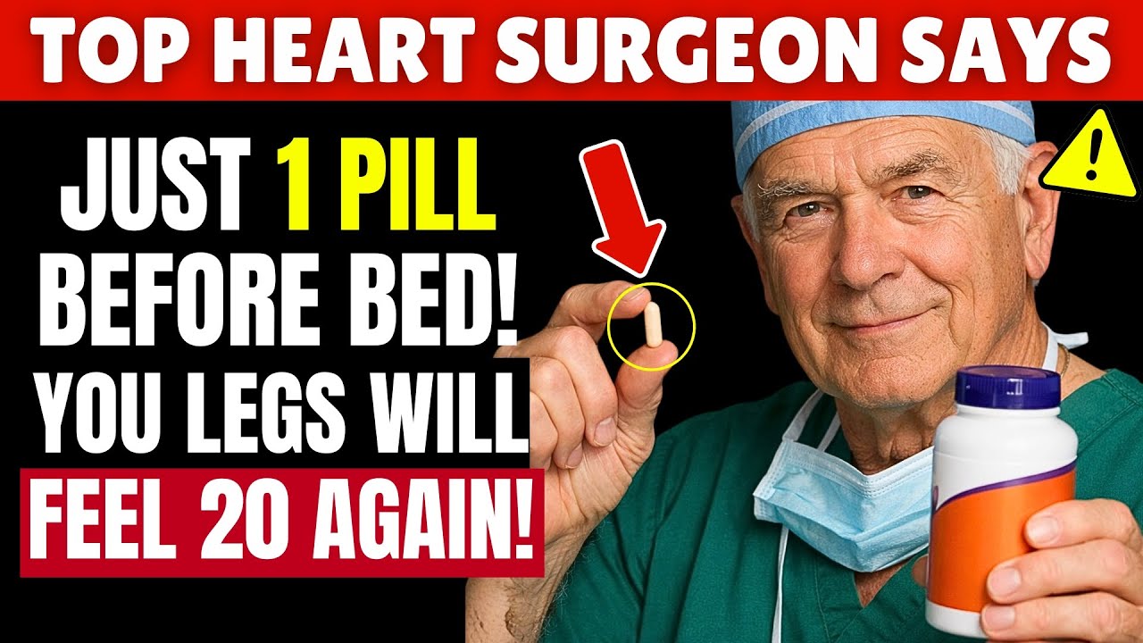 Over 70? Take THIS #1 Vitamin To Boost Blood Flow in Legs 1,000,000x | Senior Health Tips