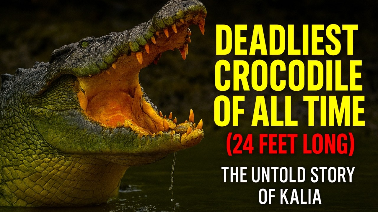 Kalia the Man Eater &ndash; 24 Foot Monster Crocodile of India