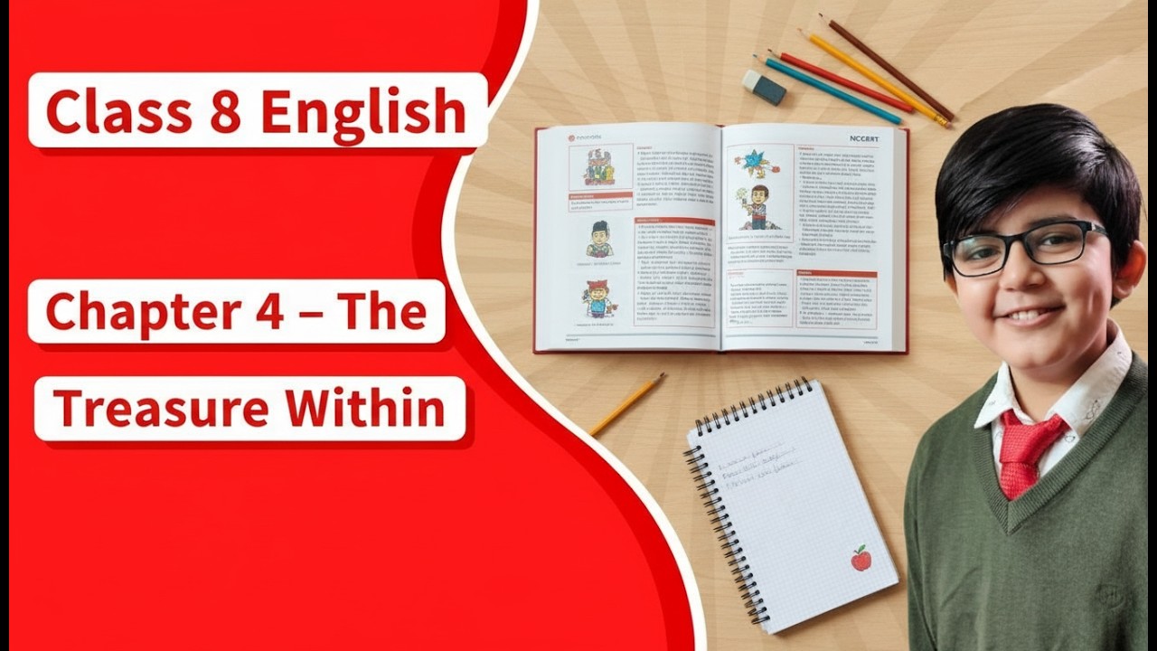 [SVE] Class 8 English Chapter 4 The Treasure Within | Question Answers | NCERT