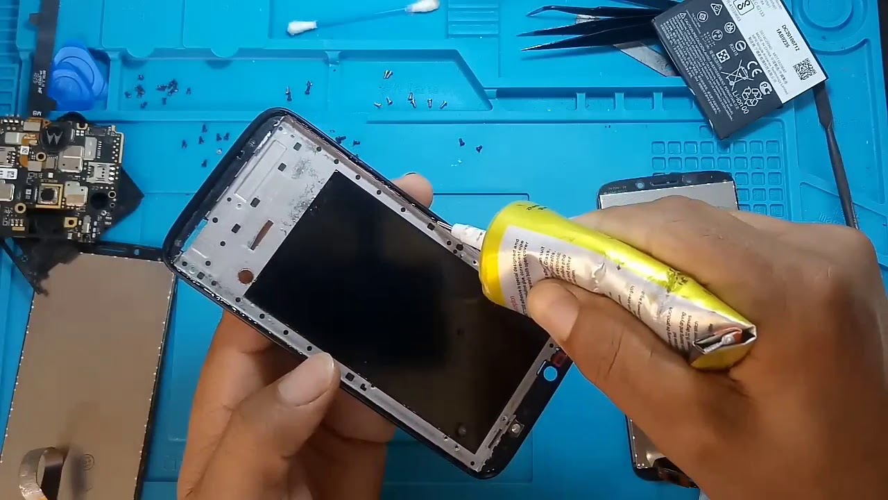 Motorola Moto E5 Play Trocando Modulo Frontal