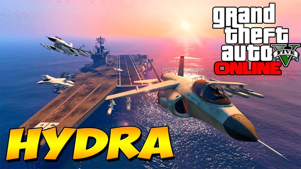 GTA V ONLINE ► КАК УКРАСТЬ ИСТРЕБИТЕЛЬ HYDRA ??? | #191