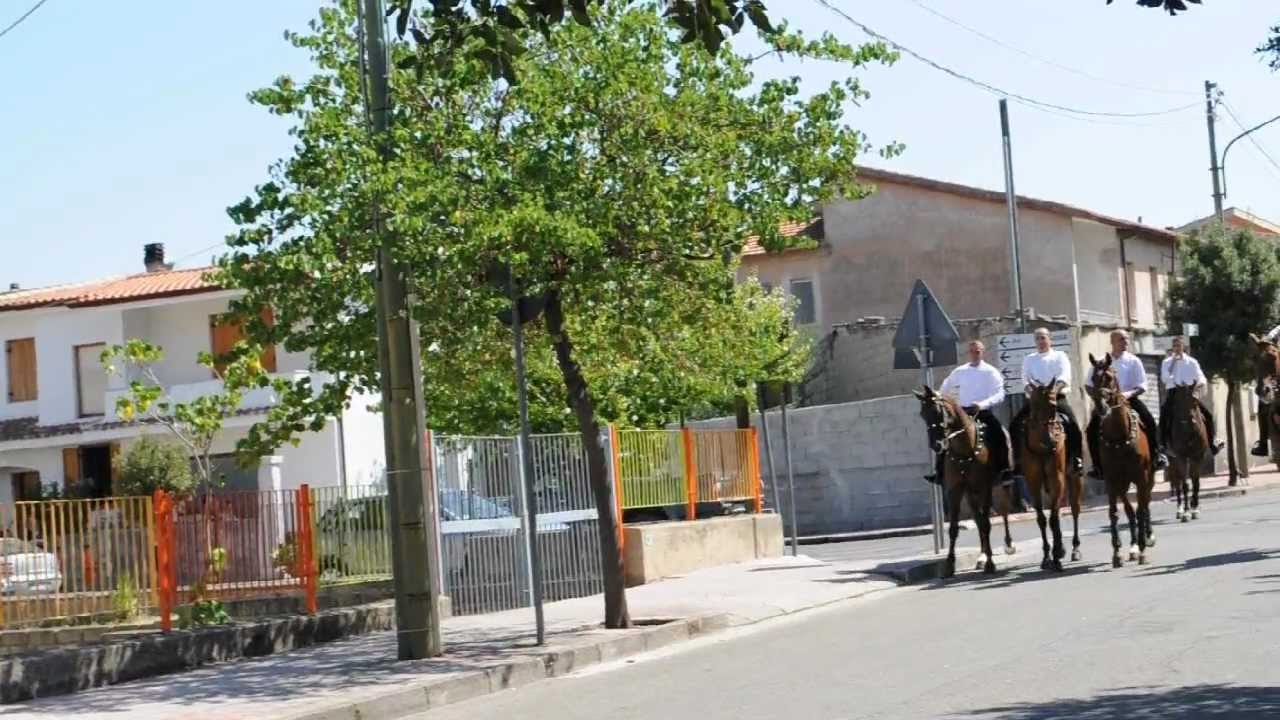 Processione ferragosto Ottana 2012- Cavalli  1 parte