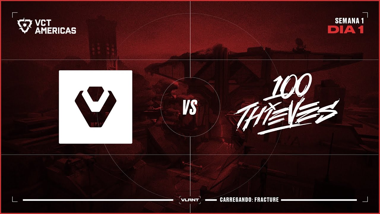 Sentinels x 100 Thieves (Mapa 1: Fracture) | VCT Americas