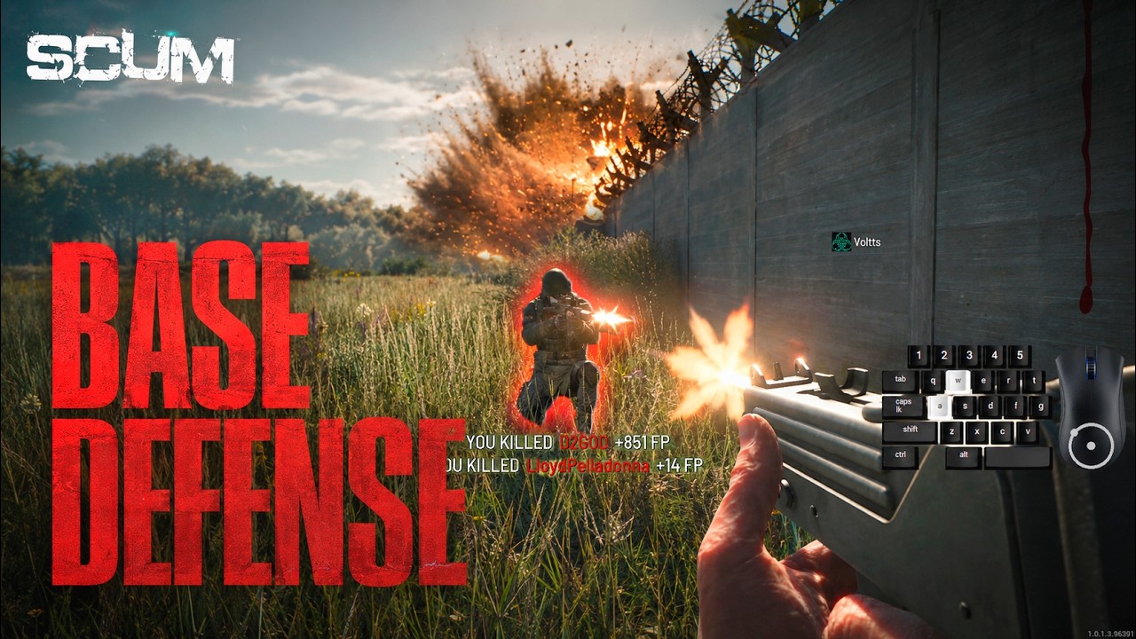 SCUM BASE DEFENSE