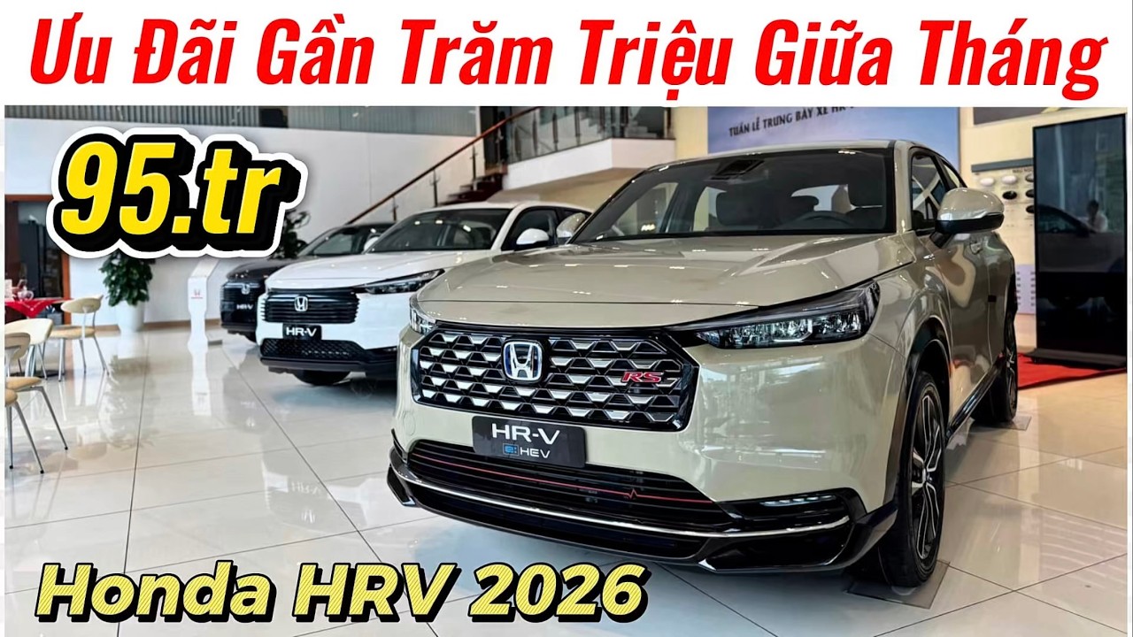 ✅Giá Bán Honda HRV 2026 Thay Đổi Giữa Tháng | Giá Này Có Nên Đổi Qua CX5 Không Nhỉ | Giá Xe Việt
