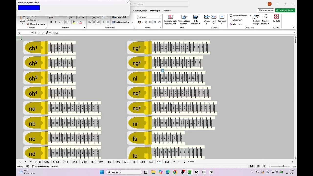 Symulator Pentaconta - Przeniesienie automatycznej naprawy element&oacute;w graficznych, do instal symulat