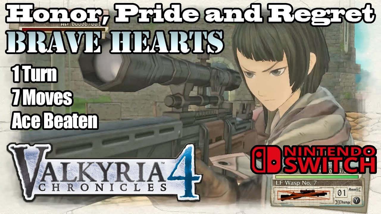 Valkyria Chronicles 4 - Honor, Pride and Regret - Brave Hearts - 1 Turn / Ace Beaten