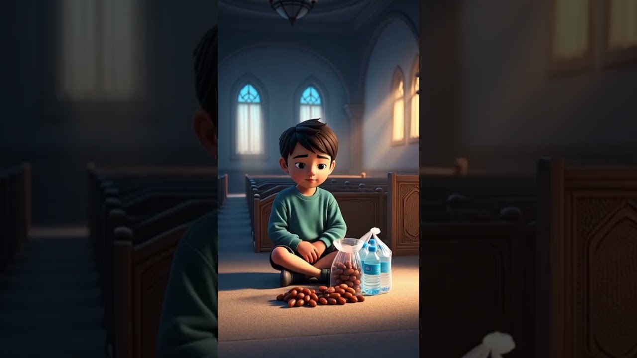 Masjid Ki Iftari 🕌❤️| Emotional Ramadan Story #cartoonvideo #youtubeshorts #islamicstory