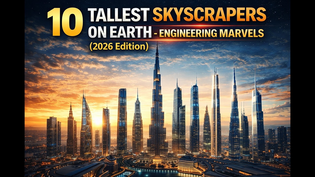 10 Tallest Skyscrapers on Earth (2026 Edition) - Engineering Marvels