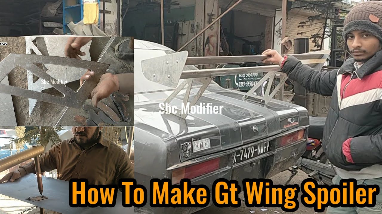 How To Make GT Wing Spoiler