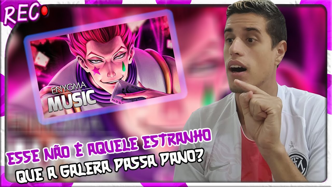 NÃO ACREDITO QUE EU FIZ ISSO! REACT Mágico Assassino | Hisoka (Hunter X Hunter) | Enygma
