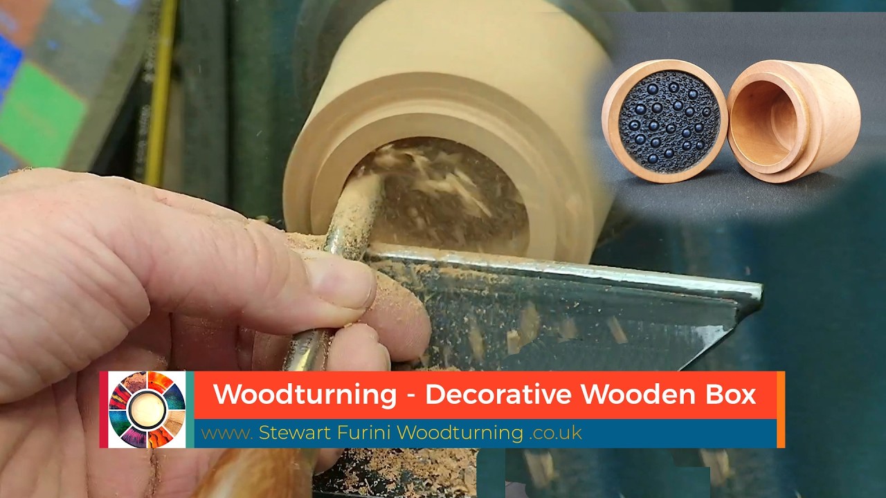 Woodturning A Decorative Wooden Box