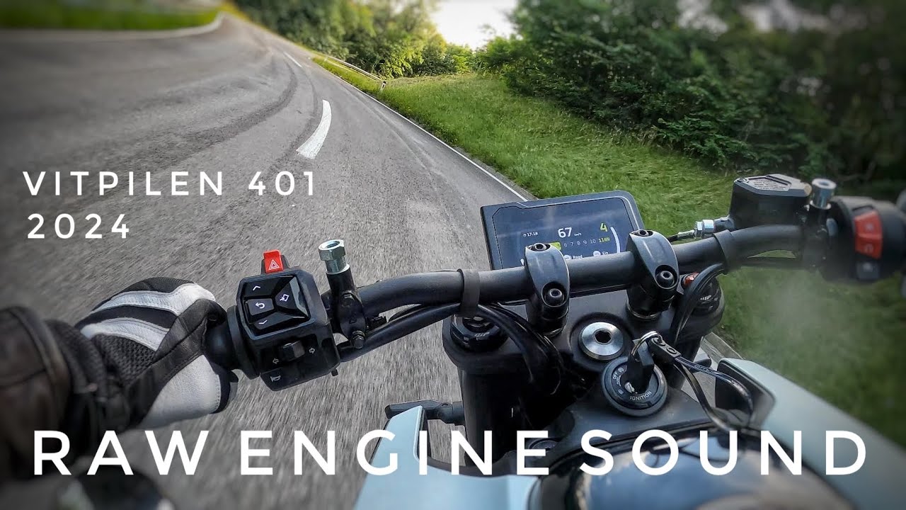 Husqvarna Vitpilen 401 2024 [SHARP TURNS]