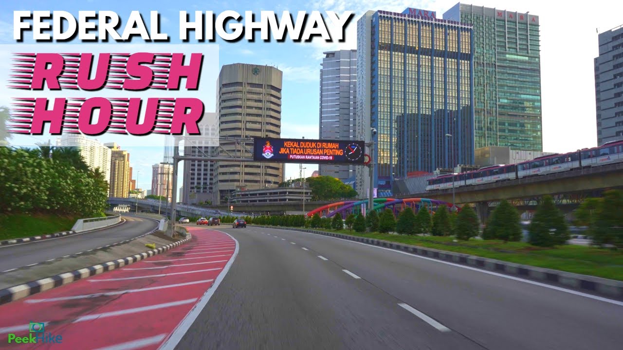 【4K】FEDERAL HIGHWAY - RUSH HOUR | SONY A7III